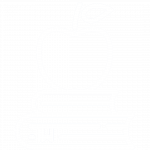 Apple on top of stack of books icon